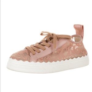 Chloe Lauren Lace Sneakers